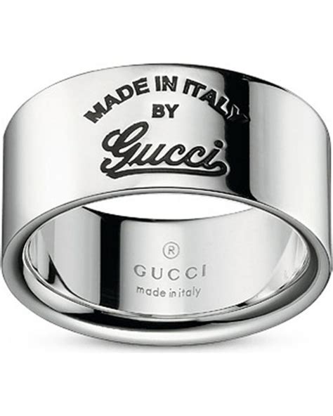 gucci ring material|gucci trademark ring.